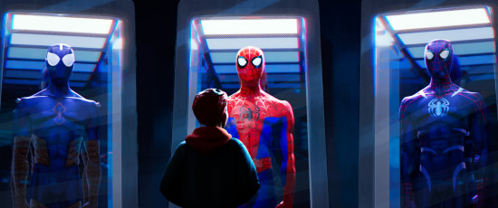 Una scena tratta da SPIDER-MAN: UN NUOVO UNIVERSO (Columbia Pictures e Sony Pictures Animation)