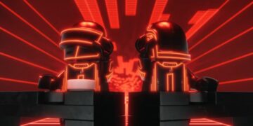 Daft Punk, la piramide di “Alive 2007” diventa un set LEGO: i robot entrano nell’universo dei mattoncini